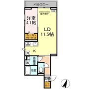 D-SOLACE祐光 Bの間取り画像
