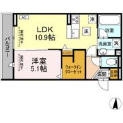 D crest 若松町の間取り画像