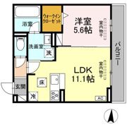 D crest 若松町の間取り画像