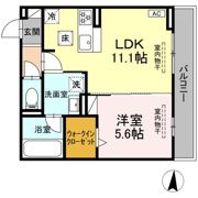 D crest 若松町の間取り画像
