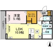 D crest 若松町の間取り画像