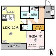 D-residence川口3丁目Eの間取り画像