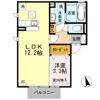 コーポ如月の間取り画像