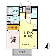 テニメントNの間取り画像