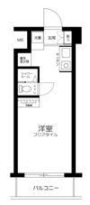 スカイノブレ川崎柳町の間取り画像