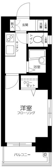 サンパティーク新丸子の間取り画像