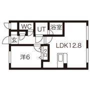 リヴェール月が丘の間取り画像
