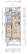 プレサンス名古屋駅ゲートの間取り画像