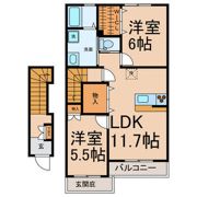 ルーエモントの間取り画像