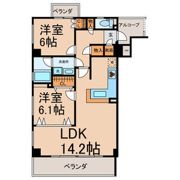 コントレール桜の間取り画像
