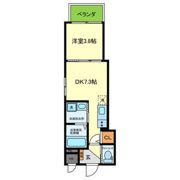 yumaison westの間取り画像