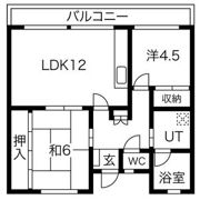 井上マンションの間取り画像