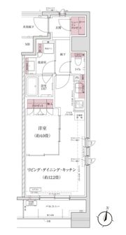 パークアクシス仙台西公園の間取り画像
