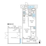 フロンティアレジデンス錦糸公園の間取り画像