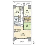 アデニウムコート木場公園の間取り画像