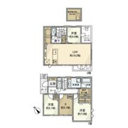 桜上水戸建の間取り画像