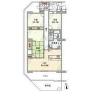サンマンションアトレ桜橋の間取り画像