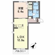 シャーメゾンイシファインDの間取り画像