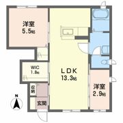 モンテローザの間取り画像