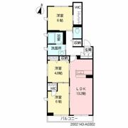 グラン フルールの間取り画像