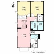 フォレナミユキ A棟の間取り画像