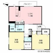 ユーメゾン新大江の間取り画像