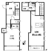 ドゥ・メゾンの間取り画像