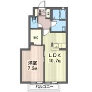 セピアコートBの間取り画像