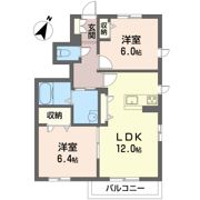 ベルネージュの間取り画像