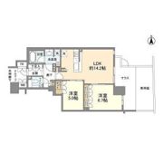 ソルレヴェンテ四条大宮の間取り画像