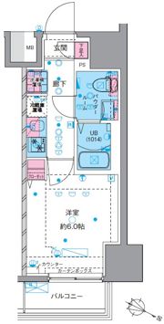 GENOVIA青砥skygardenの間取り画像