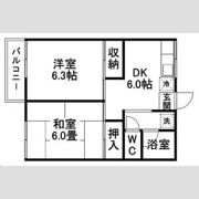 クレール旭ケ丘の間取り画像