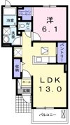 ラ・フルールの間取り画像