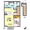 ピースヒルズの間取り画像