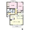 サンアベニュー田寺 2の間取り画像