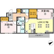 VIE ORNER（ビオルネ）東深津の間取り画像