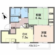 メープルコートの間取り画像