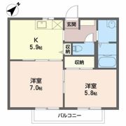 バードライズ吉村の間取り画像