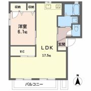ラパルテール 壱番館 輝の間取り画像