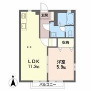 ディアス リング Dの間取り画像