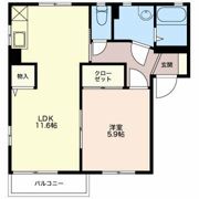 ディアス 沢村 Bの間取り画像