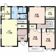 メゾン プリエール Aの間取り画像