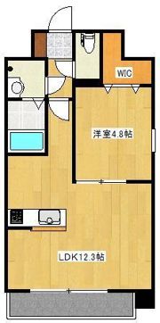 クロノス35神水本町の間取り画像