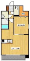 クロノス35神水本町の間取り画像