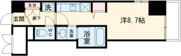 シャーメゾン神戸の間取り画像