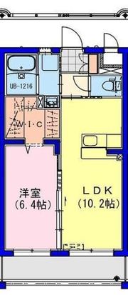 ライズ霧島の間取り画像