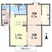 さくらハイツの間取り画像