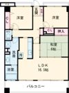 アパガーデンズ東三条EASTコートの間取り画像