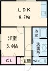 イーストヴィラA棟の間取り画像