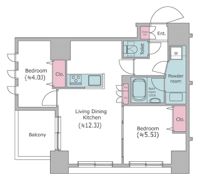 クレヴィアリグゼ日暮里の間取り画像